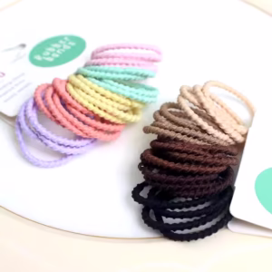 20-Piece Set of Basic Kids Hair Ties Fashion Children's Scrunchie Accessories for Girls