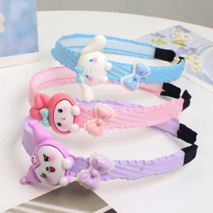Children's Cute Lattice Stripes Hairband – Sanrio Kids Hair Accessories