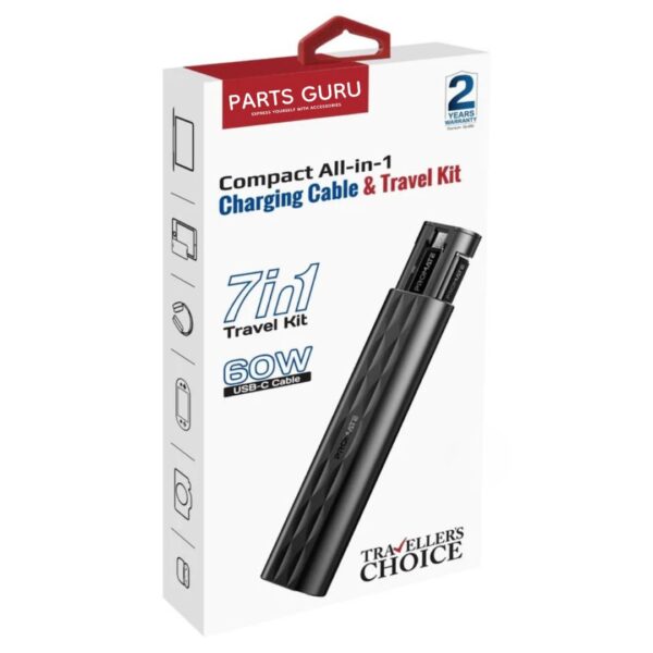 Compact All in 1 Charging Cable and Travel Kit - Image 2